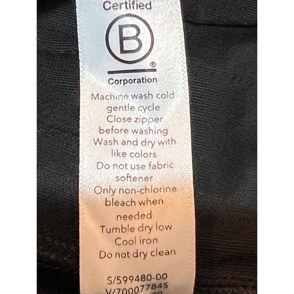 NWT ATHLETA Quest Jogger Pants Sz 14 Black Lightweight Elastic Waist Pockets - Picture 6 of 6